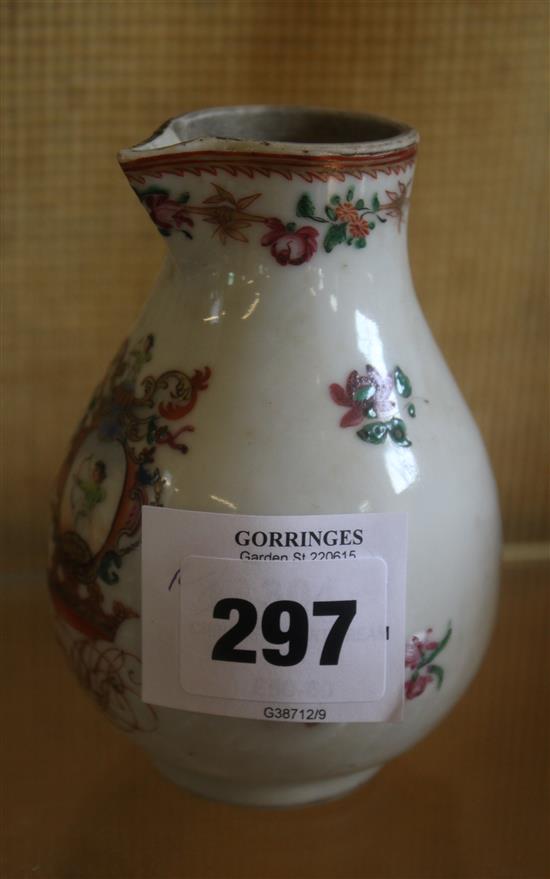 Chinese export cream jug